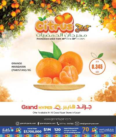 مهرجان الحمضيات من جراند هايبر 4