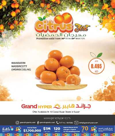 مهرجان الحمضيات من جراند هايبر 5