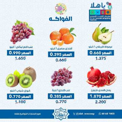 عروض الاربعاء من جمعية الضاحية والمنصورية - خضار وفاكهه 5