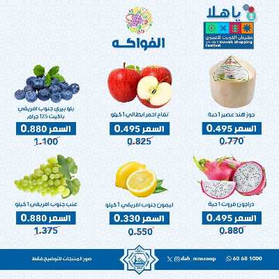 عروض الاربعاء من جمعية الضاحية والمنصورية - خضار وفاكهه 8