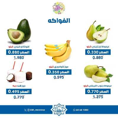 عروض الاربعاء من جمعية الضاحية والمنصورية - خضار وفاكهه 9