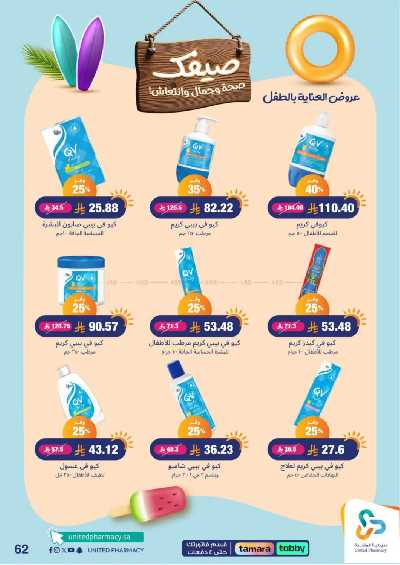 عروض صيدليات المتحده 62
