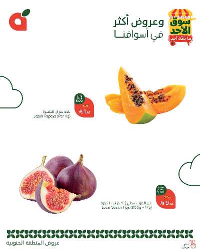 عروض سوق الأحد من هايبر بنده - المنطقه الجنوبيه 4