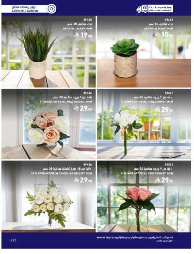 صفحة 223 من كتالوج عروض الأثاث الخارجى من ساكو